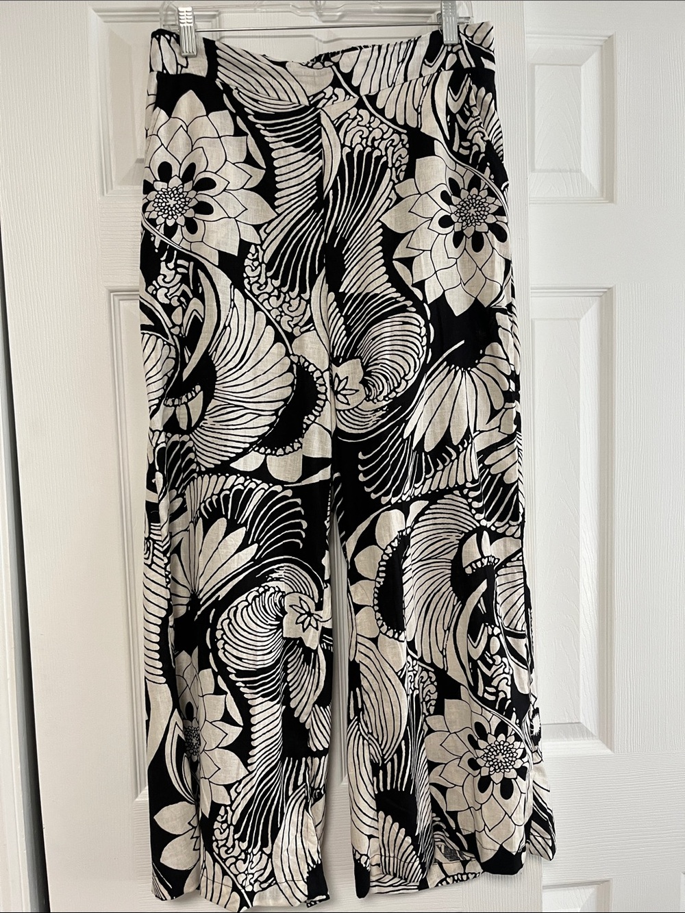 Christian Siriano Wide leg Linen Pants